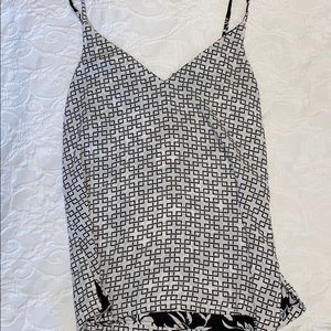 REVERSIBLE White House Black Market Tank